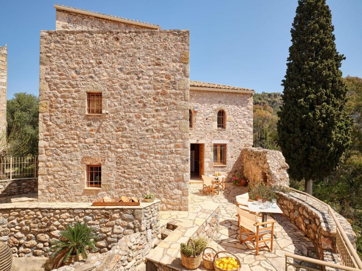 Petreas Castle Villa Кардамили Екстериор снимка